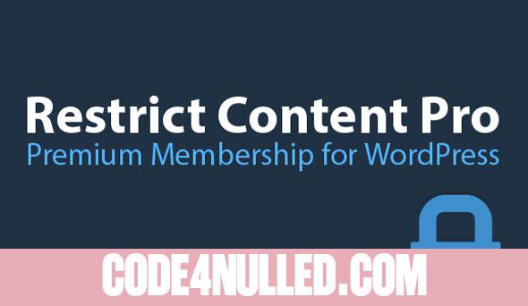 Restrict Content Pro v3.2.1 + Addons