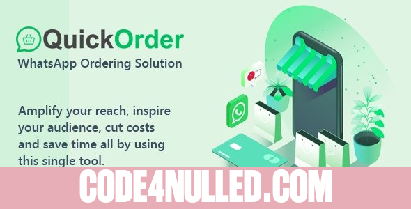 QuickOrder v1.0 - WhatsApp Ordering QuickQR Addon