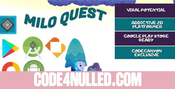 Milo Quest v1.0 - Android Studio - BuildBox - Full Game Template