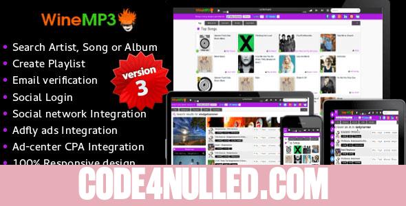 WineMP3 Music Search Engine v3