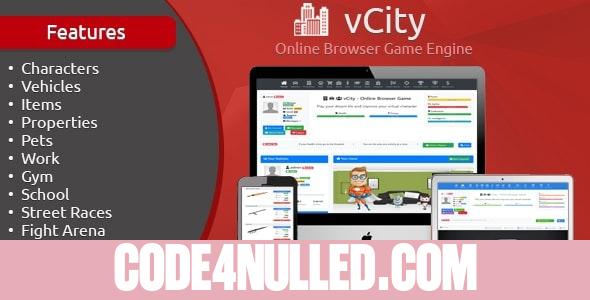 vCity v2.1 - Online Browser Game Engine