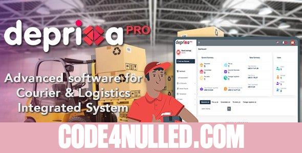 Deprixa Pro v7.5.3 - Courier & Logistics Integrated System - nulled