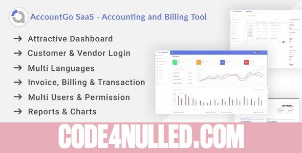 AccountGo SaaS v1.0 - Accounting and Billing Tool