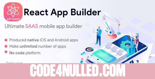 React App Builder v13.5.0 - SaaS - Unlimited number of apps