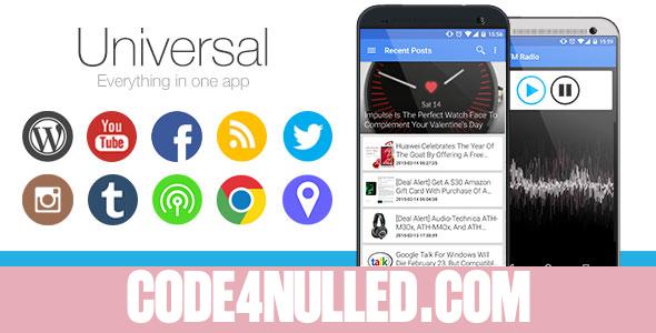 Universal - Full Multi-Purpose Android App