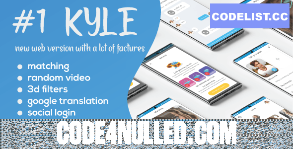 Kyle Pro v39.0 - Premium Random Video & Dating and Matching (PHP & MySql)