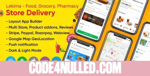 Lekima v1.0.1 - Store Delivery Full React Native Application for Wordpress Woocomerce