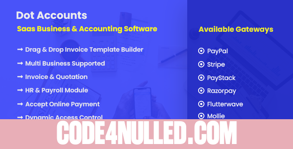 Dot Accounts v2.5 - SaaS Business & Accounting Software