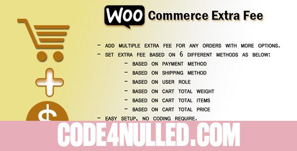 Woocommerce Extra Fee