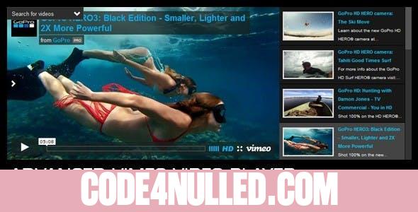 Advanced Vimeo Video Player