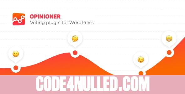 Opinioner v1.0.0 - WordPress voting plugin