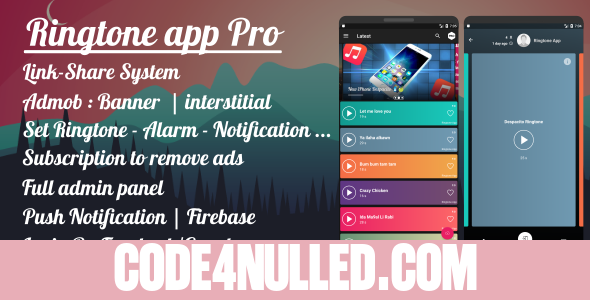 Ringtone App Pro - Material Design