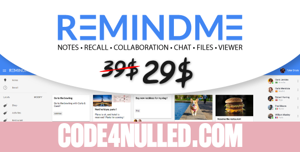 RemindMe v1.3 - Share & Keep your mind always with you