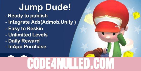 Jump Dude - Unity Complete Admob InApp Ultra Casual