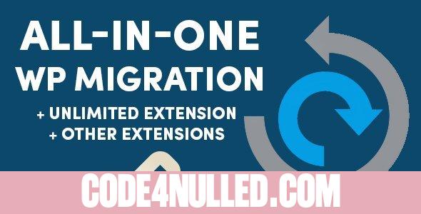 All-in-One WP Migration Unlimited Extension v2.39 + Addons