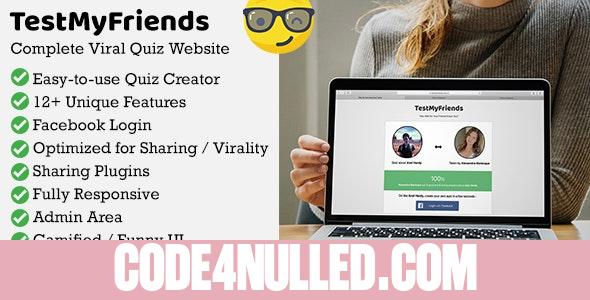 TestMyFriends v1.3.1 - Complete Viral Friend Quiz Website