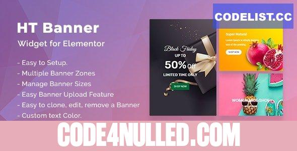 HT Banner for Elementor v1.0.5