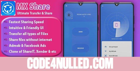 MXShare v1.0 - MXShare Clone | Ultimate Transfer & Share