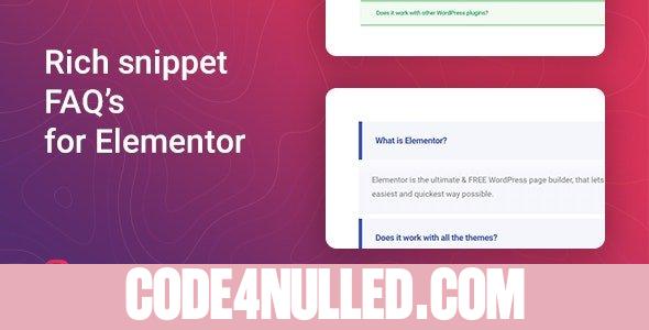 Questionar v1.1.5  FAQ Accordions for Elementor