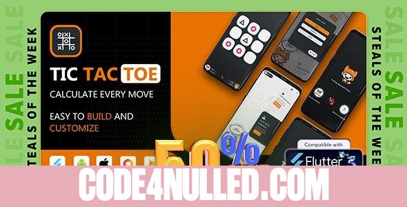 Tic Tac Toe v1.0.4 - The Classic Flutter Tic Tac Toe Game