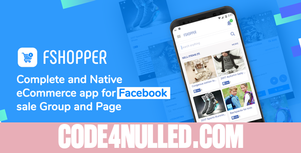 fShopper - Android app for Facebook Page or Group