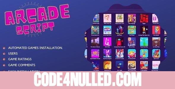 Mobile Responsive Arcade Site Script v2.4.3