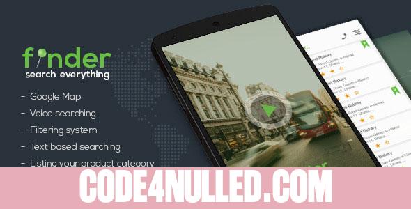 Finder android app template