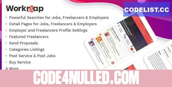 Workreap React Native v2.3 - Android and IOS Mobile APP