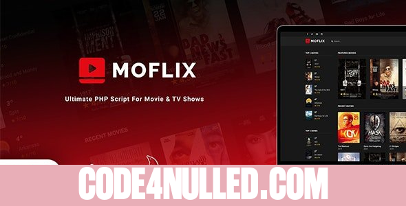 MoFlix v1.0.1 - Ultimate PHP Script For Movie & TV Shows