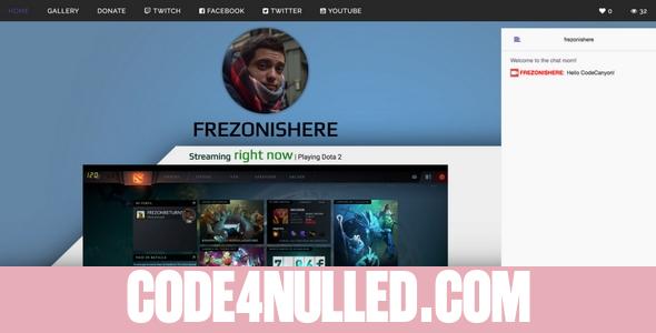 Twitch.tv - stream web streaming + gallery