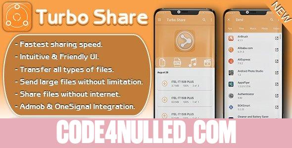Turbo Share v1.6 - ShareIt Clone | Ultimate Transfer & Share