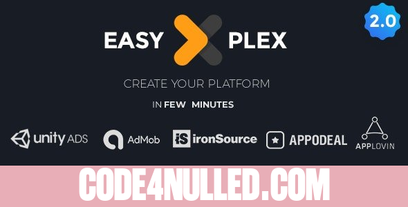 EasyPlex v2.3 - Movies - Live Streaming - TV Series, Anime - nulled
