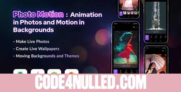Photo Motion v1.3 - Animation in Photos and Motion in backgrounds