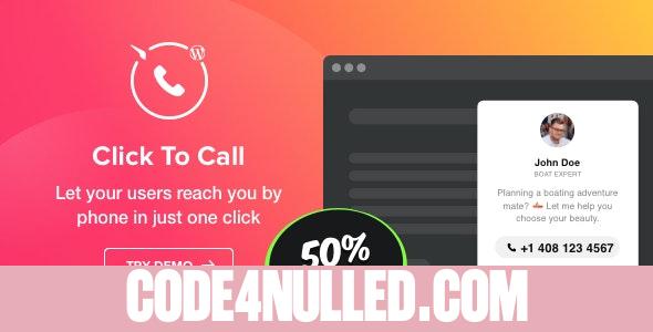 Click to Call v1.2.0 - Call Button plugin for WordPress
