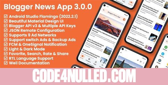 Blogger News App v3.4.0 - Blogger API