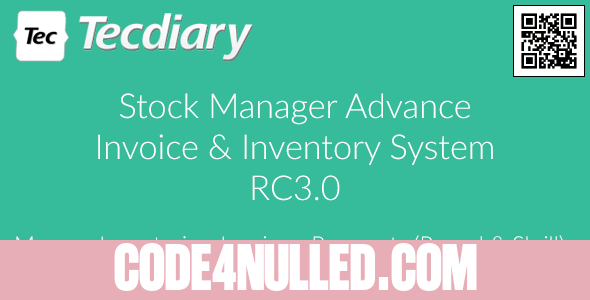 Stock Manager Advance (Invoice & Inventory System)