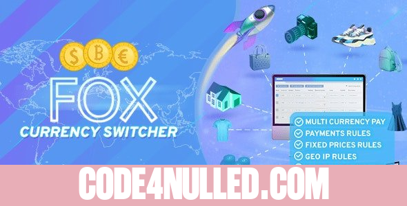 FOX v2.4.2 - Currency Switcher Professional for WooCommerce