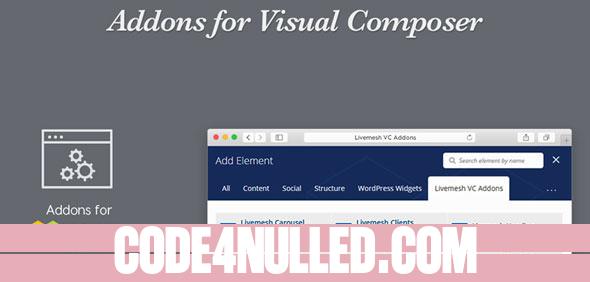 Livemesh - Addons for Visual Composer Pro v2.1.1