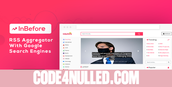 InBefore v1.0.7 - News Aggregator with Search Engine
