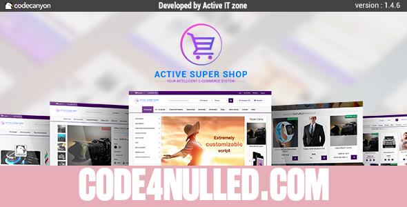 Active Super Shop Multi-vendor CMS v1.4.6