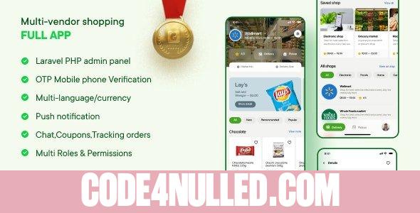 Sundaymart v12 - Multi Vendor Flutter + PHP Laravel Admin Panel