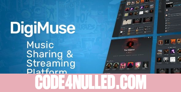 DigiMuse v1.11 - Music Streaming Platform