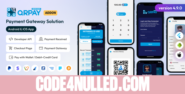 QRPay Merchant v4.9.0 - Payment Gateway Solution