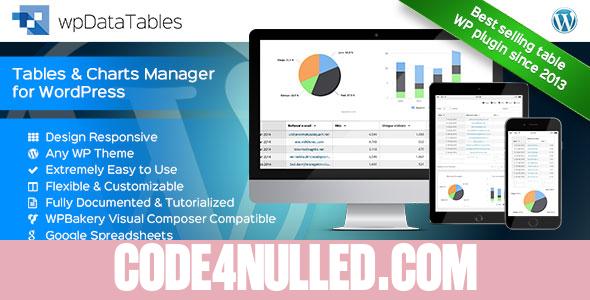 wpDataTables v1.6.1 - Tables and Charts Manager for WordPress