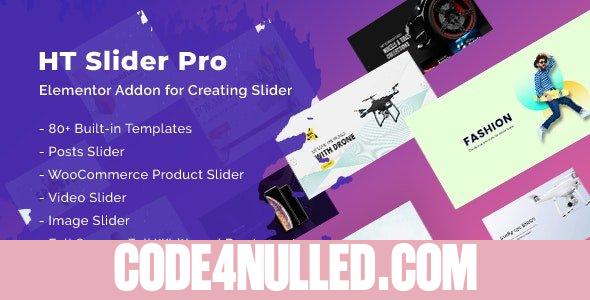 HT Slider Pro For Elementor v1.0.8