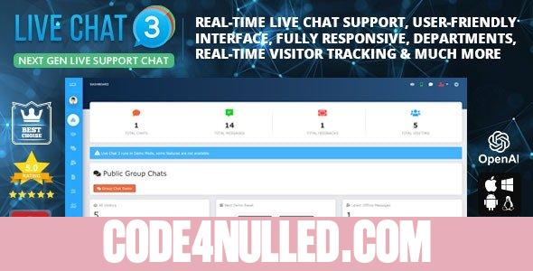 Live Support Chat v5.1 - Live Chat 3