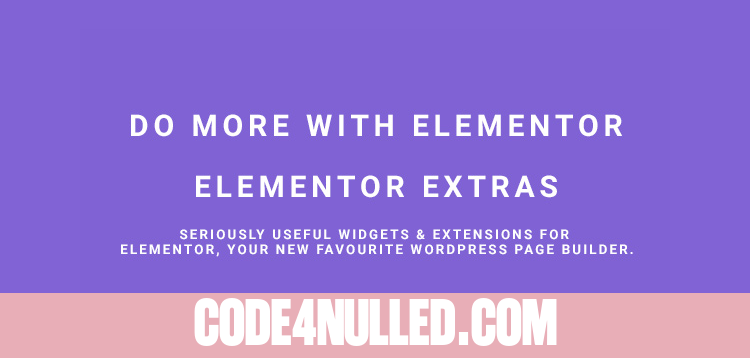 Elementor Extras v1.7.2 - Do more with Elementor
