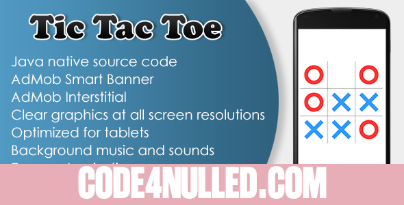 Tic Tac Toe Game with AdMob