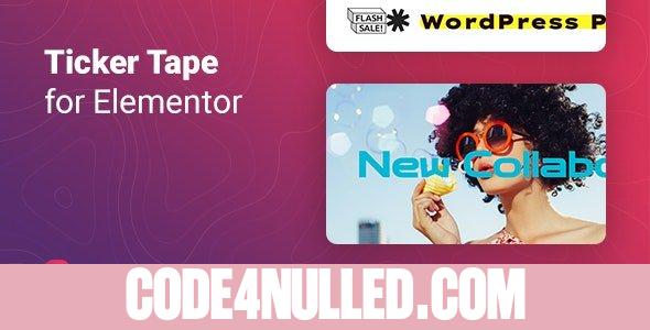 Crawler v1.0 - Ticker Plugin for Elementor