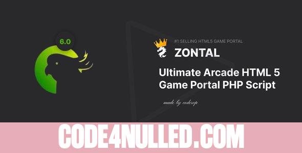 Zontal v3.0 - Arcade HTML 5 Game Portal PHP Script